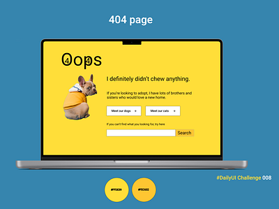 404 Page 404error 404page app appdesign branding dailyui dailyuichallenge design ui webdesign