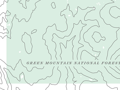 Green Mtn. Ntnl. Forest Topo adventure green mountain national forest map mountain stratton mountain topography vermont