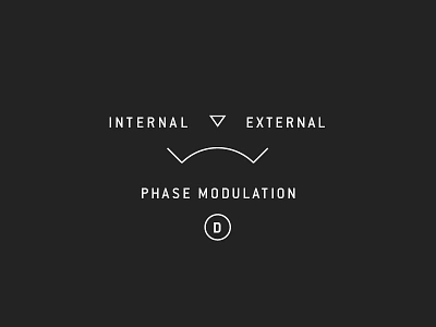 Phase Modulation industrial machinery mechanical typography vintage warning