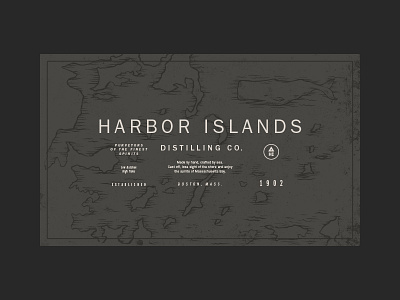 MyFonts Newsletter: Franklin Gothic alcohol boston distillery distilling harbor map ocean specimen type typography