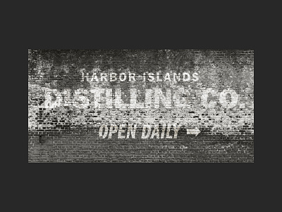 Open Daily alcohol boston distillery distilling harbor map ocean specimen type typography