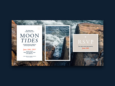 Invitation & Save the Date atlantic marsh myfonts ocean sabon specimen type typography