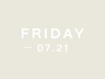 Friday!