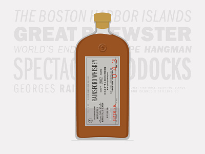 Whiskey Anyone? alcohol boston bottle distillery label ocean packaging vintage whiskey