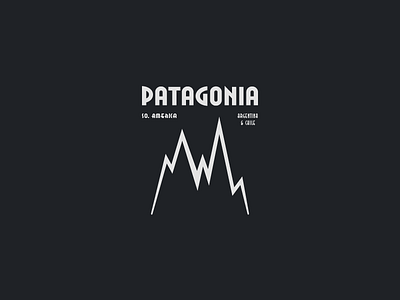 Monday Type Challenge: Patagonia mountains patagonia type challenge typography