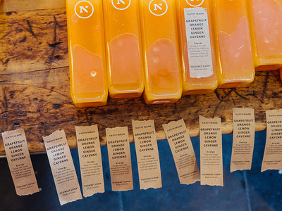 Hand Torn Labels