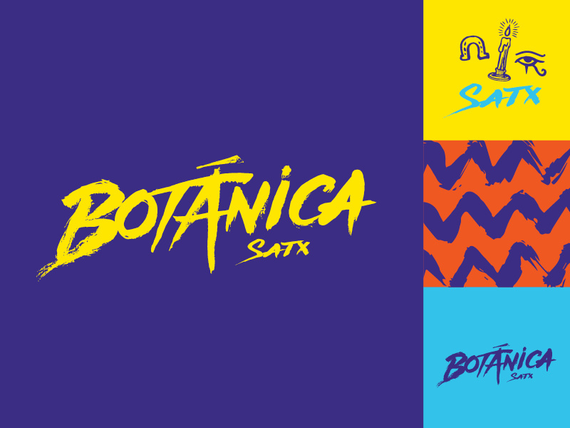 Botánica - Unused Design Direction 2 typography illustration branding texas san antonio music festival music botanica