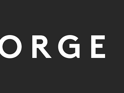 Reforge Unused Letters geometric letters reforge typography