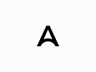 A custom typography logo logotype mark