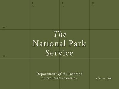 BSDS Challenge No. 4: National Parks + Crimson Text bsds bsdsthunderdome challenge crimson national parks typography
