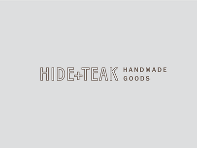 Hide + Teak Logo