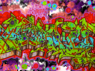 Forgive Graffiti by Dan Parker on Dribbble