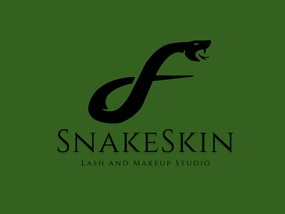 Logo for SnakeSkin design graphic design logo typography ui ux vector