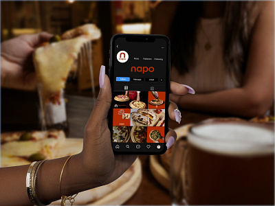 Work for NAPO, traditional italian Pizza shop in my Hometown. branding design graphic design ui ux