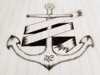 Anchor Sketch anchor drawing illustration shading sketch sneakpeak tattoo style