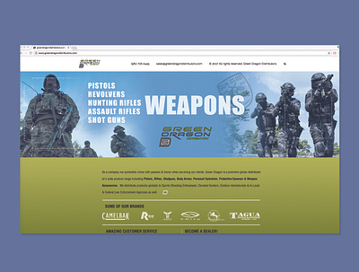 Green Dragon Tactical Banners, Branding, Identity