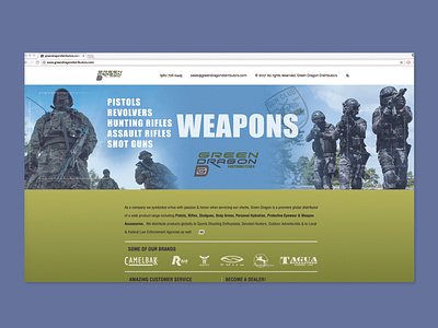 Green Dragon Tactical Banners, Branding, Identity