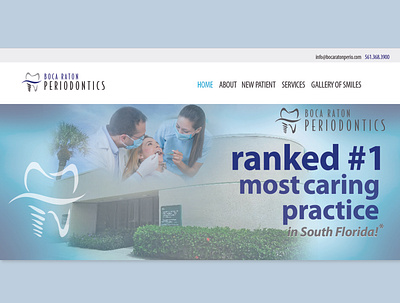 Boca Raton Periodontics Web Full Design