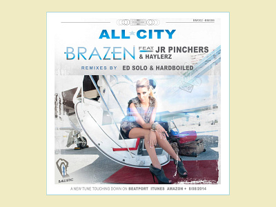 All City Release, Key art. Digital Music sites, Beatport, Amazon