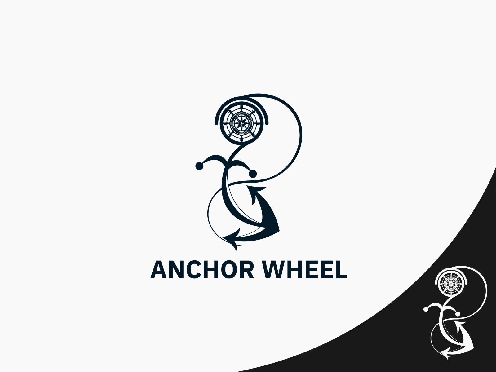 Anchor Wheel Logo Design by Designersagor on Dribbble
