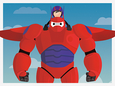 Big Hero 6 print