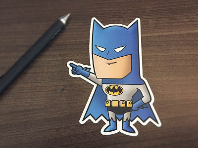 Batman Sticker batman dc justice sticker the dark knight