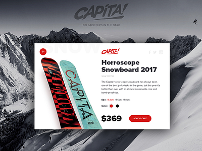 Capita Product Card card product snowboard winter
