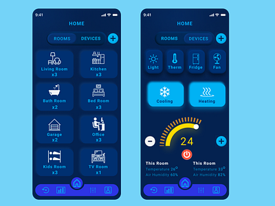 Home Conditioning Mobile App Design app design design home appliances home appliances user interface home conditioning mobile app home mobile app mobile app design mobile app ui design ui ui design userface design