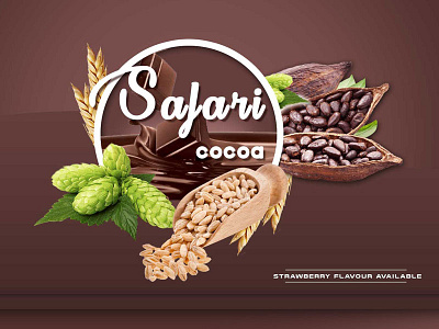 Safari Cocoa branding brown chocolate cocoa design graphic design social media