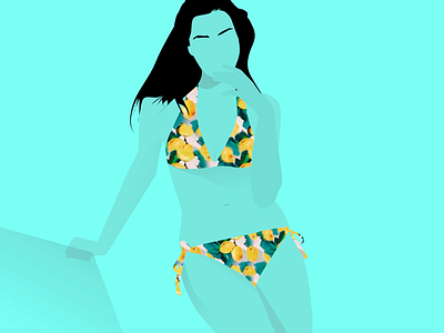 Swimsuit Illustrations for Stylight.de