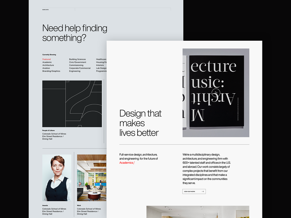 Fantasy Landing Page by Sam Thibault for handsome on Dribbble