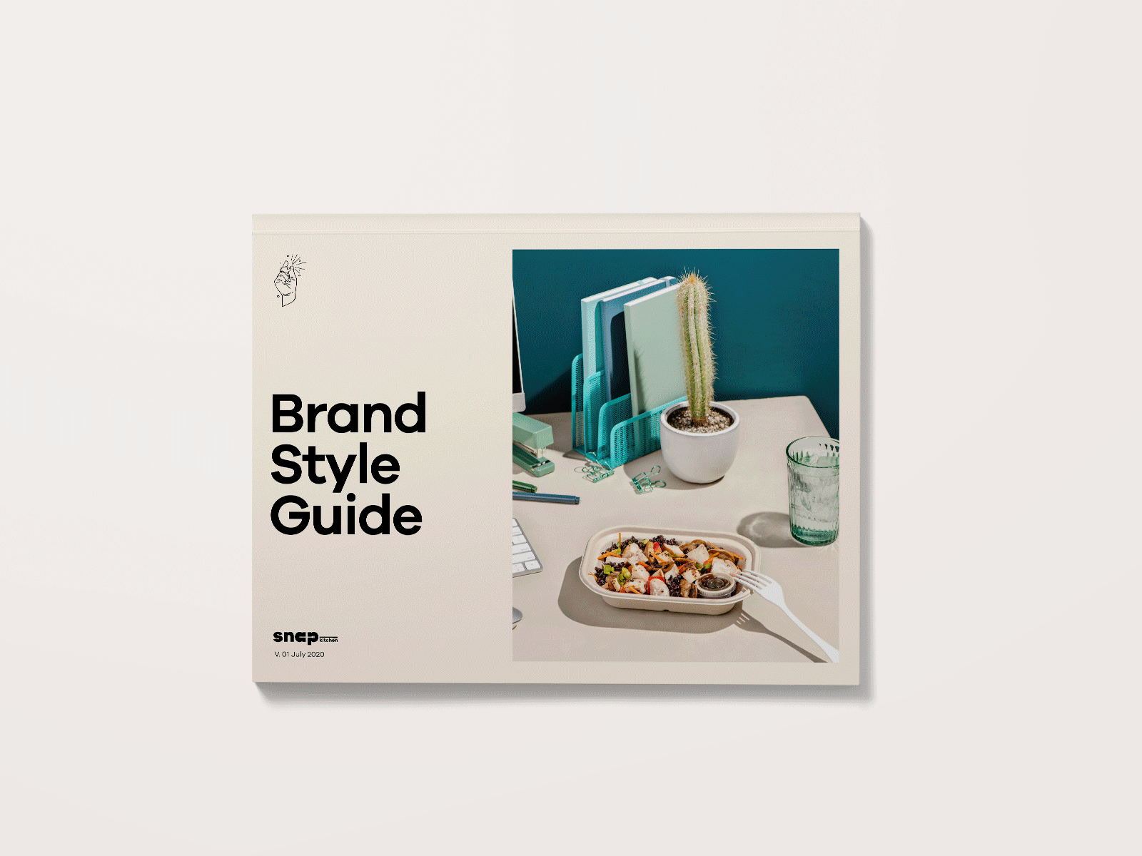 Snap Kitchen Brand Guide art direction brand brand design brand guide brand style guide photography