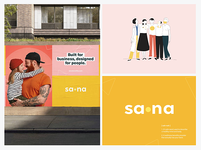 Sana Brand Identity brand book brand guide brand guides branding branding and identity branding concept handsome marketing