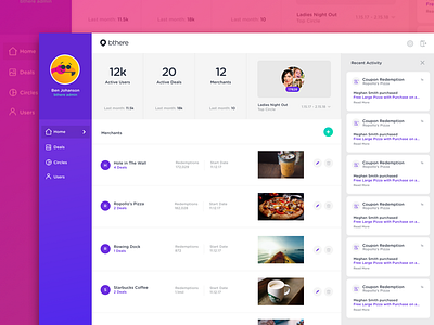 bthere Deal Management by Brandon Termini for handsome on Dribbble