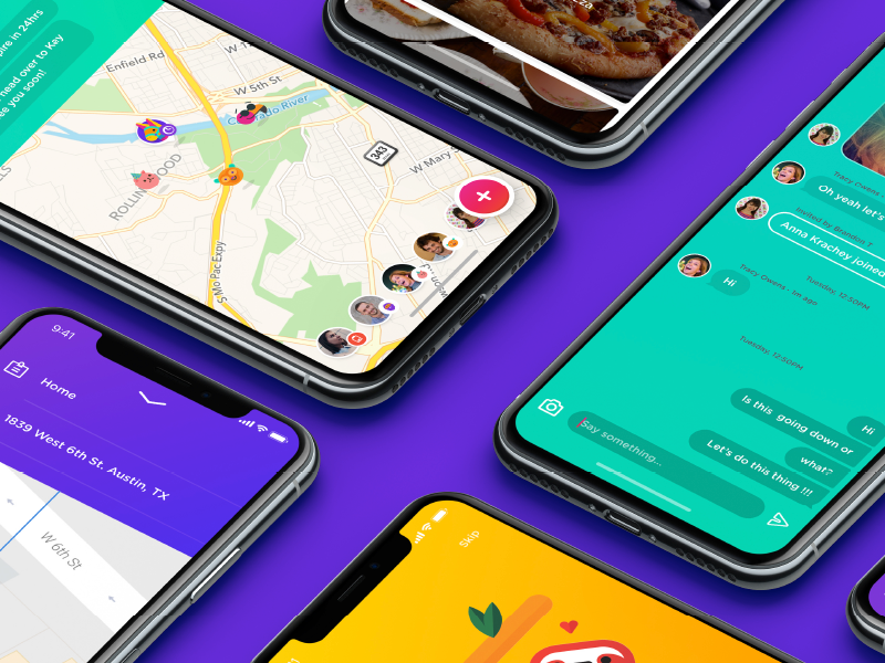 bthere app ux ui handsome bright ios