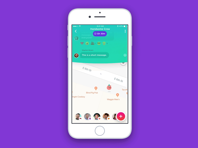 bthere time rewards logo download ios ux ui handsome