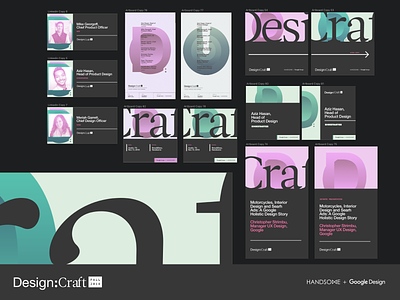DesignCraft Brand Identity brand brand identity branding branding agency design system google handsome holistic logo
