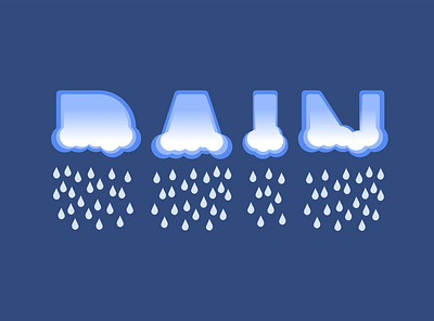 Raindrop illustration branding design flat design graphic design illustration motion graphics ui ux design
