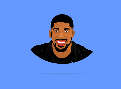 Anthony Joshua Cartoon Potrait cartoon graphic design illustration vector vector design