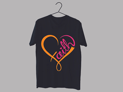 Faith SVG t-shirt design.......? branding design graphic design illustration logo svg design t shirt design ux vector