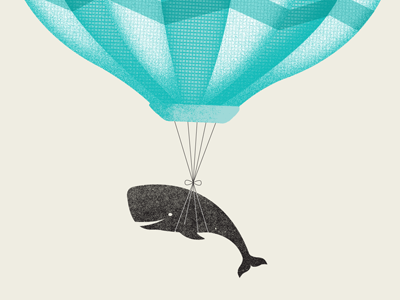 Film Festival Whale illustration poster whale