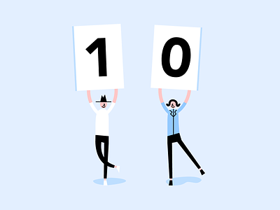 Countdown Graphic ⏳ countdown flat illustration minimalist people university of waterloo uw blueprint vector
