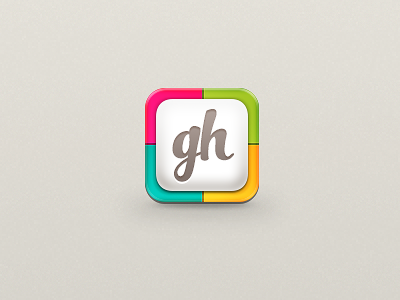 GetHappy icon app development icon ui