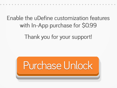 a nice IAP button