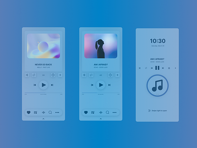 Mobile UI:Music Apps