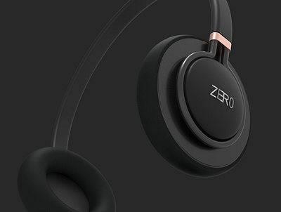 ZERO Headphones 1.1 3d design graphic design motion graphics