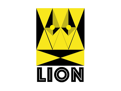 LION first work hi dribble illustration lion