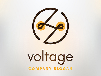 Voltage logo for company.