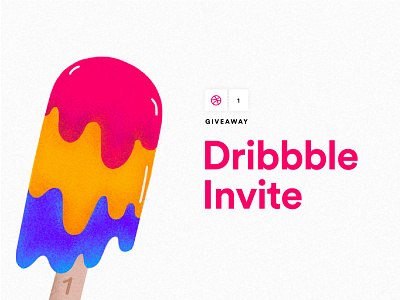 Dribbble Invite Giveaway / 1