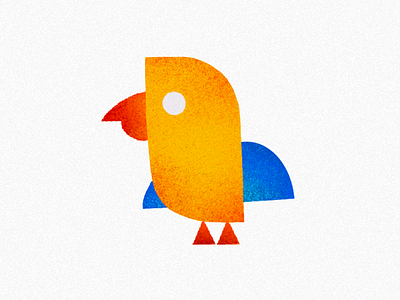 Abstract Illustration Series 03 / Small Bird